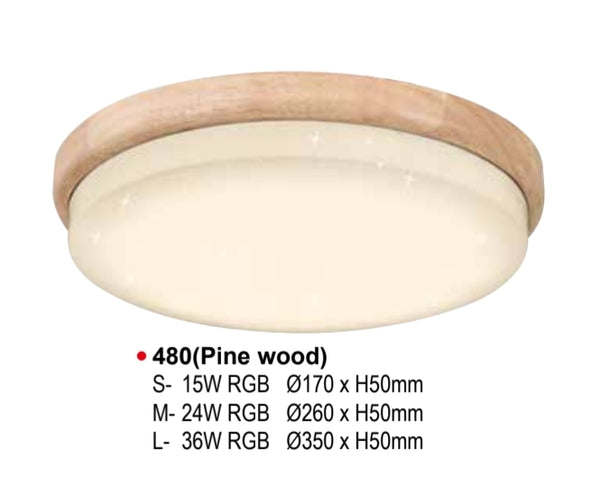 CL 480(Pine wood)