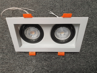 DL 1348 SERIES - RECESSED LIGHTINGS ( GU10 ) SQUARE 1L/2L/3L FITTING ONLY