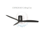 Spin Signature ESPADA Dc Fan 43"/52"/60"