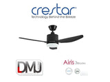CRESTAR AIRIS 3 BLADES DC CEILING FANS 42" / 48"
