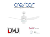 CRESTAR AIRIS 3 BLADES DC CEILING FANS 42" / 48"