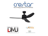 CRESTAR ARTIS 3 BLADES DC CEILING FANS 40" / 46"