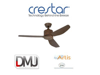 CRESTAR ARTIS 3 BLADES DC CEILING FANS 40" / 46"