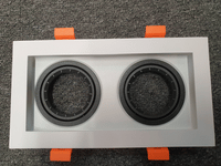 DL 1348 SERIES - RECESSED LIGHTINGS ( GU10 ) SQUARE 1L/2L/3L FITTING ONLY