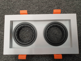 DL 1348 SERIES - RECESSED LIGHTINGS ( GU10 ) SQUARE 1L/2L/3L FITTING ONLY