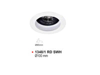 DL 1348 SERIES - RECESSED LIGHTINGS ( GU10 ) ROUND FITTING ONLY