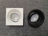 RECESSED SPOTLIGHT DEEPSET TS6508/TS6504  -ROUND SQUARE (BLACK/WHITE) FITTING ONLY