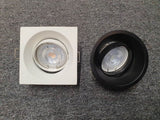 RECESSED SPOTLIGHT DEEPSET TS6508/TS6504  -ROUND SQUARE (BLACK/WHITE) FITTING ONLY