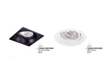 RECESSED SPOTLIGHT DEEPSET TS6508/TS6504  -ROUND SQUARE (BLACK/WHITE) FITTING ONLY