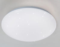 STARRY EFFECT TRI COLOUR LED CEILING MOUNTED LAMP