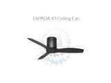 Spin Signature ESPADA Dc Fan 43"/52"/60"