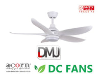 ACORN VELOCE DC 160  44" / 54'' Ceiling Fan ( WITH LED RGB LIGHTKIT )