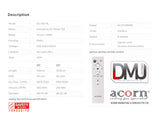 ACORN VELOCE DC 160  44" / 54'' Ceiling Fan NL  ( No LightKit )