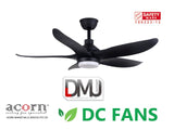 ACORN VELOCE DC 160  44" / 54'' Ceiling Fan ( WITH LED RGB LIGHTKIT )