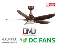 ACORN VELOCE DC 160  44" / 54'' Ceiling Fan ( WITH LED RGB LIGHTKIT )