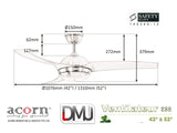 ACORN VENTILATEUR AC-238 ( 42" / 52" )