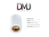 CEILING LAMP ROUND CYLINDER 1209 ( GU10 BLACK / WHITE )