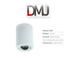 CEILING LAMP ROUND CYLINDER 1209 ( GU10 BLACK / WHITE )