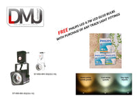 TRACKLIGHT ST800 GU10 ROUND SQUARE ( BLACK / WHITE )